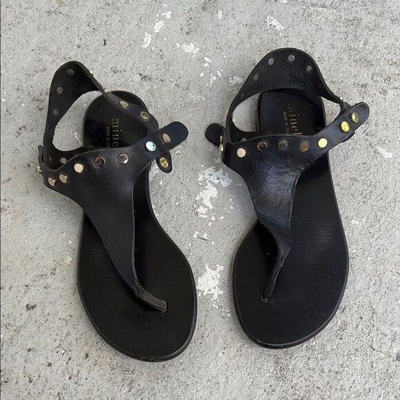 Minelli flat/studded sandals - Picture 1 of 6